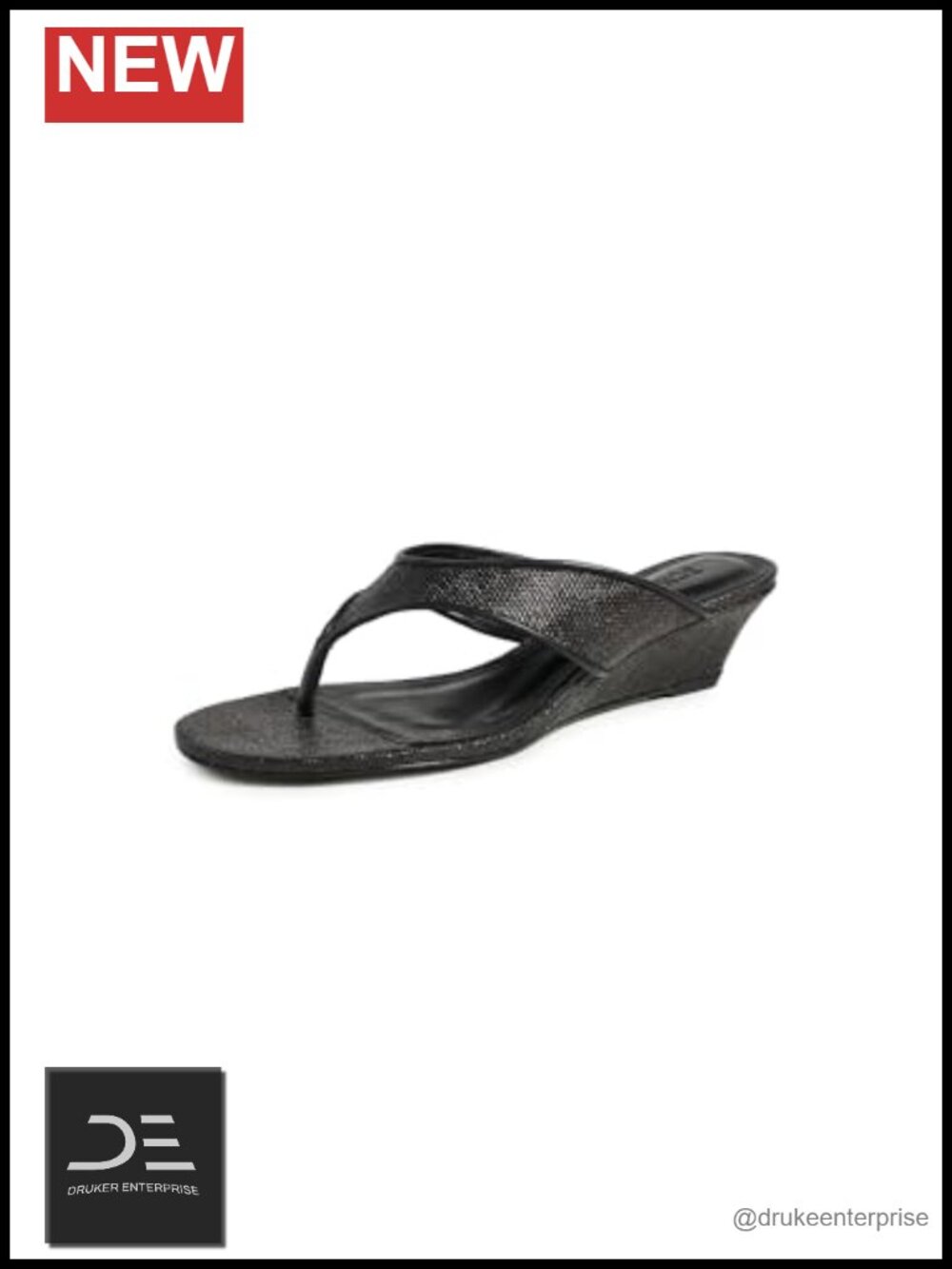 Womens Maya Low Wedge Sandals - Slingback Leather Dressy 2in Heel